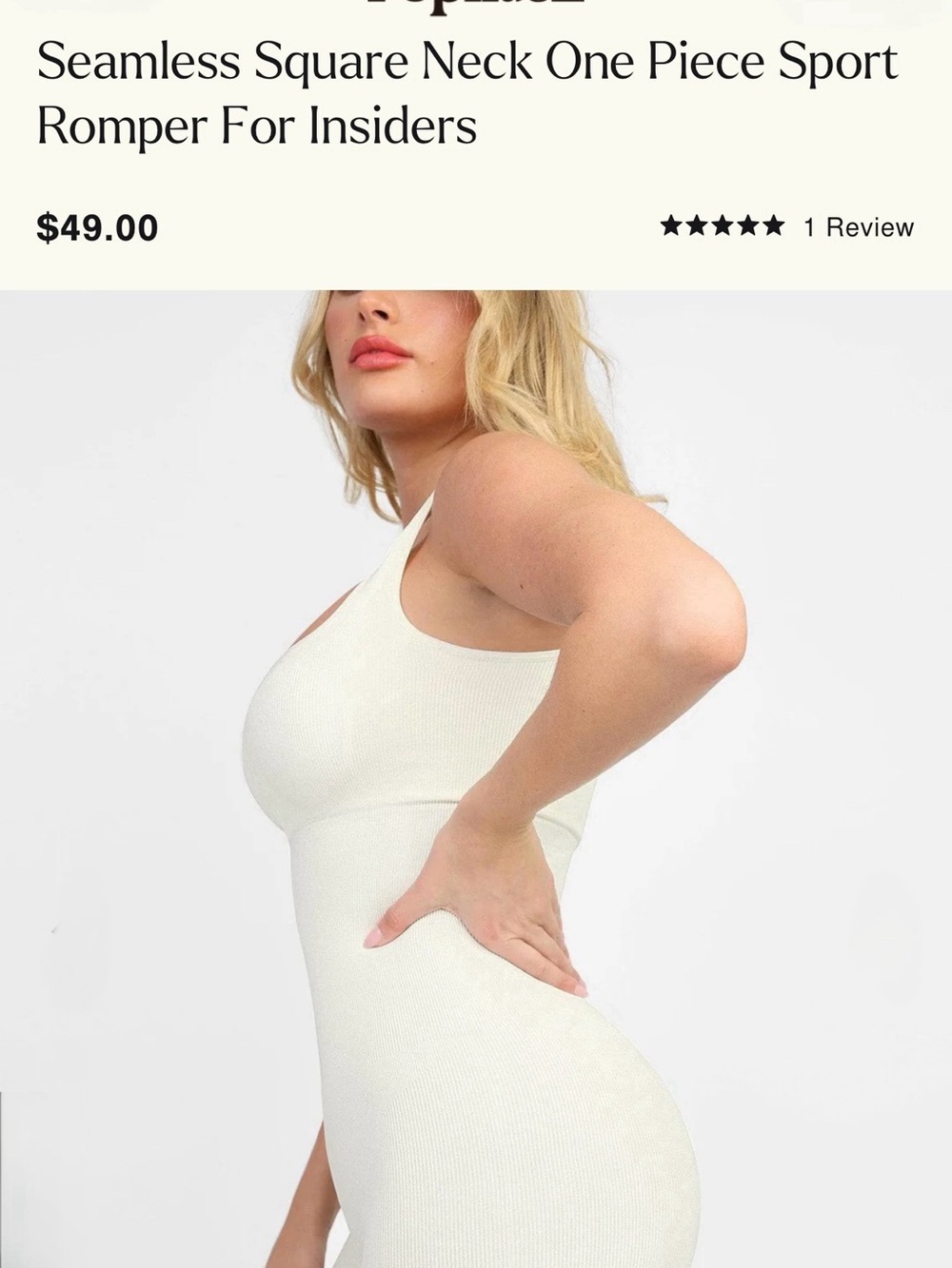 Seamless Sculpting Romper - Picture 11 of 11